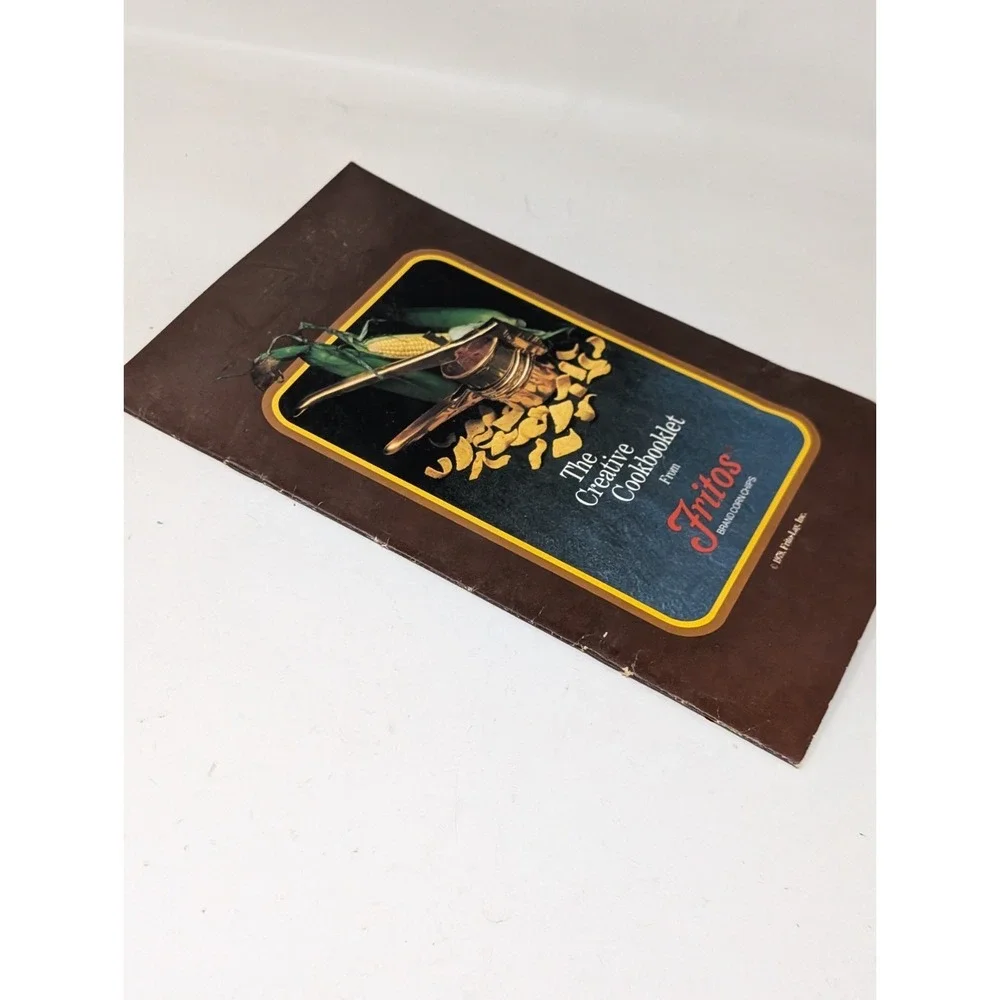 Vintage Fritos Cookbook Paperback 1979 Corn Chips 1970s Food